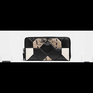 Coach Accordion Zip Wallet